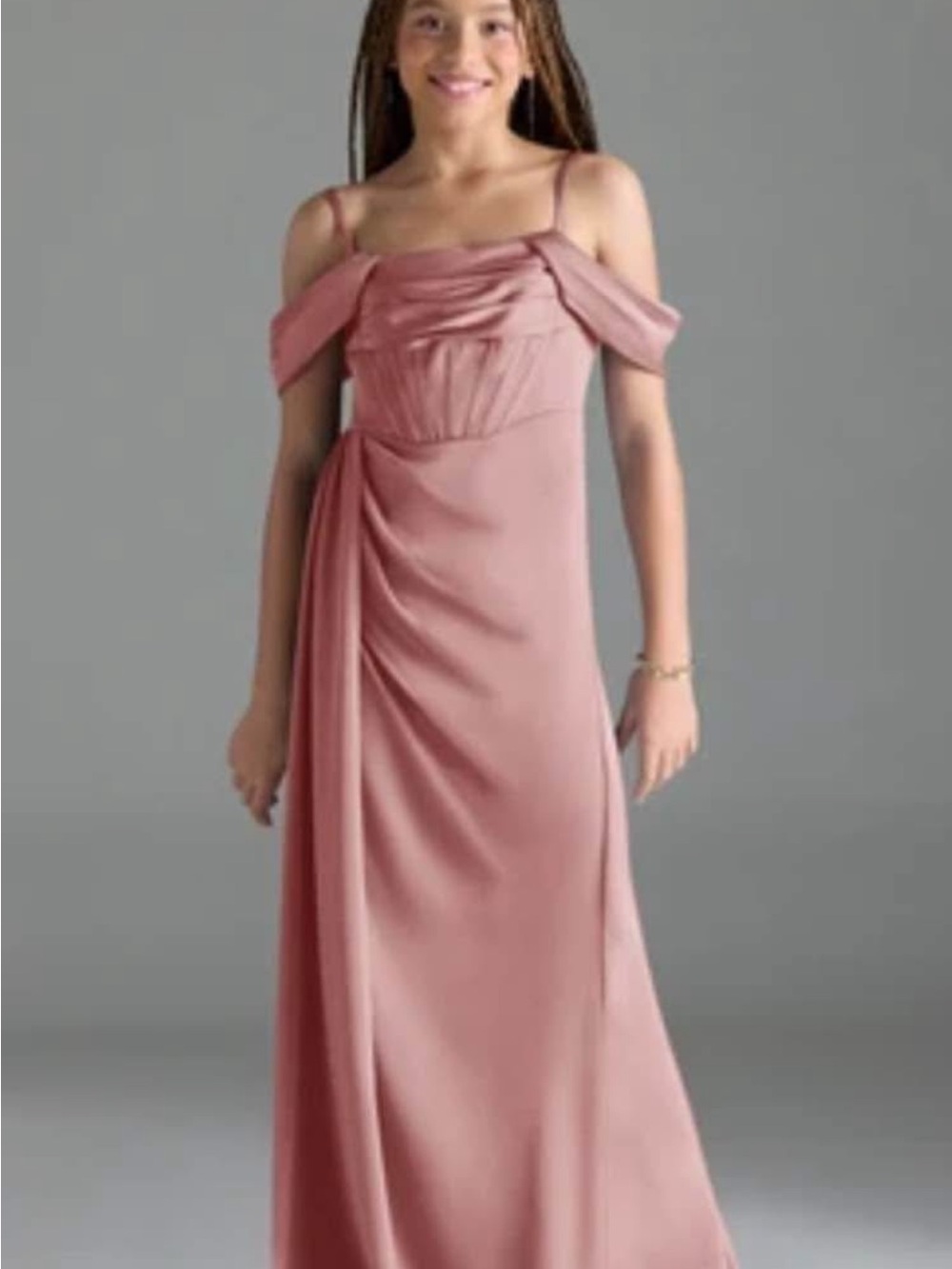 Flower girl or junior bridesmaid dress
